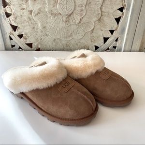 UGG Coquette Slippers NWOT chestnut size 7